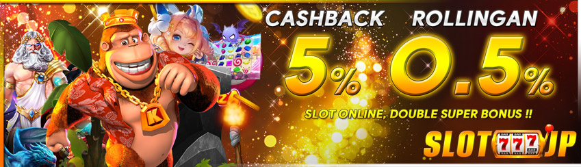 DOUBLE BONUS SLOT 5% - ROLLINGAN 0.5%
